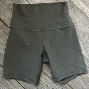 Lululemon Align 6” shorts grey sage